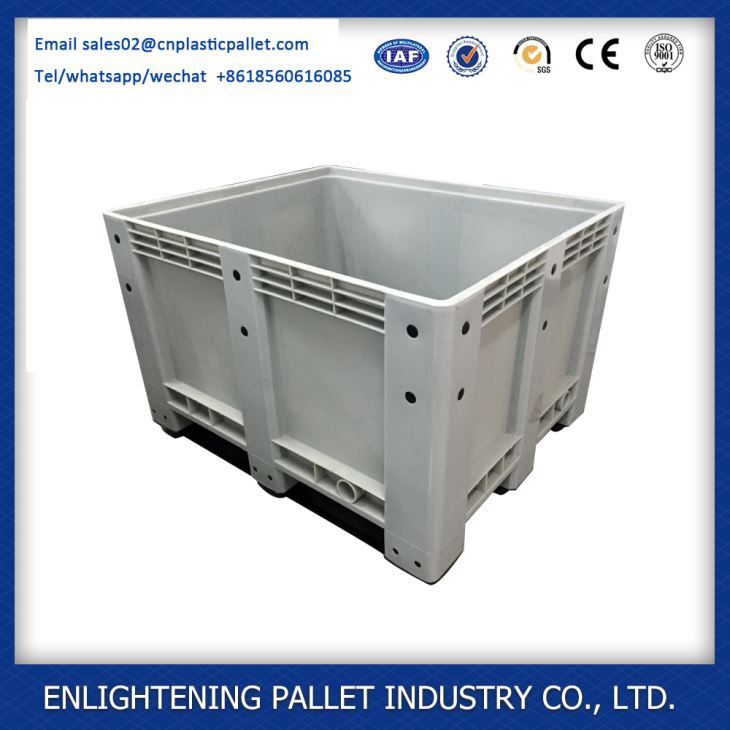 1.2x1m Heavy Duty Logistic Solid Plastic Pallet Box