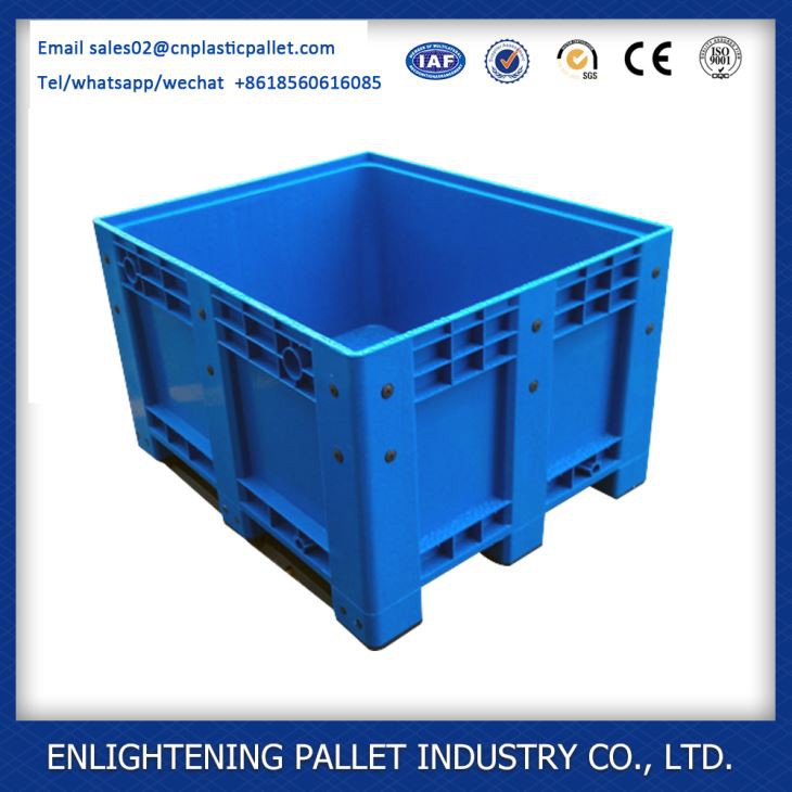 1.2x1m Heavy Duty Logistic Solid Plastic Pallet Box