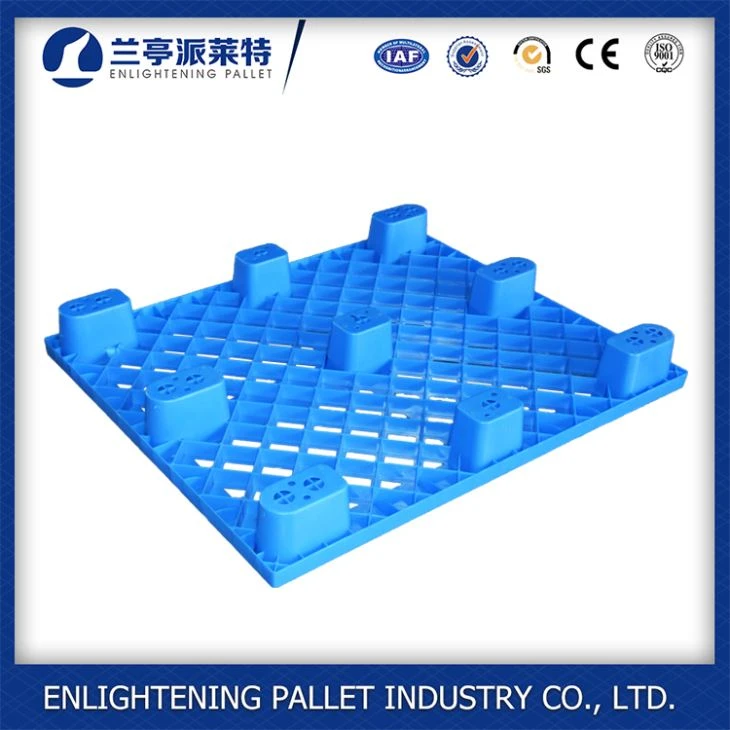 Light Weight HDPE Plastic Pallet with Nine Legs in 1200L X 800 W X 140h